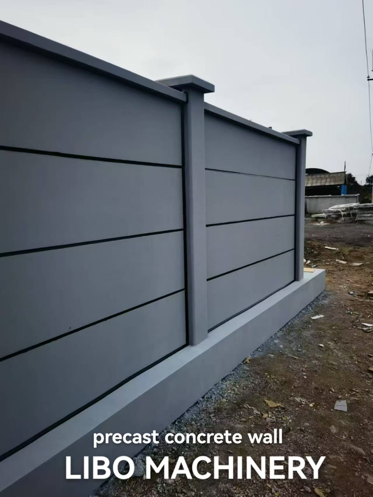 Prefabrikert betongarmert gjerdeveggpanelmaskinprodusent
